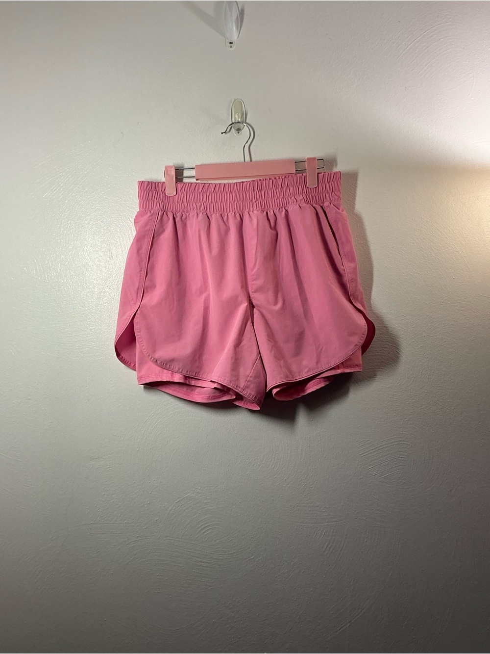 Avia Pink Lightweight Athletic Shorts Size Large (12-14) - Picture 1 of 6